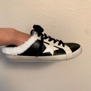 NWOT Golden goose inspired mule sneaker